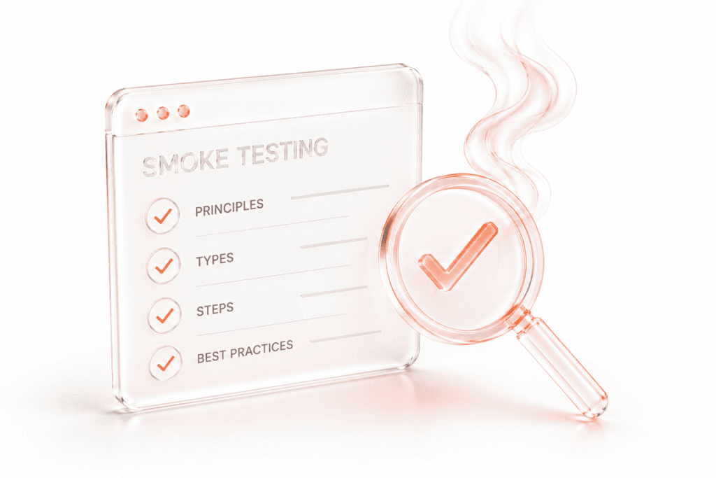 smoke testing principles types steps and best practices preview
