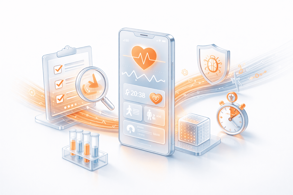 software testing for fitness app case study preview