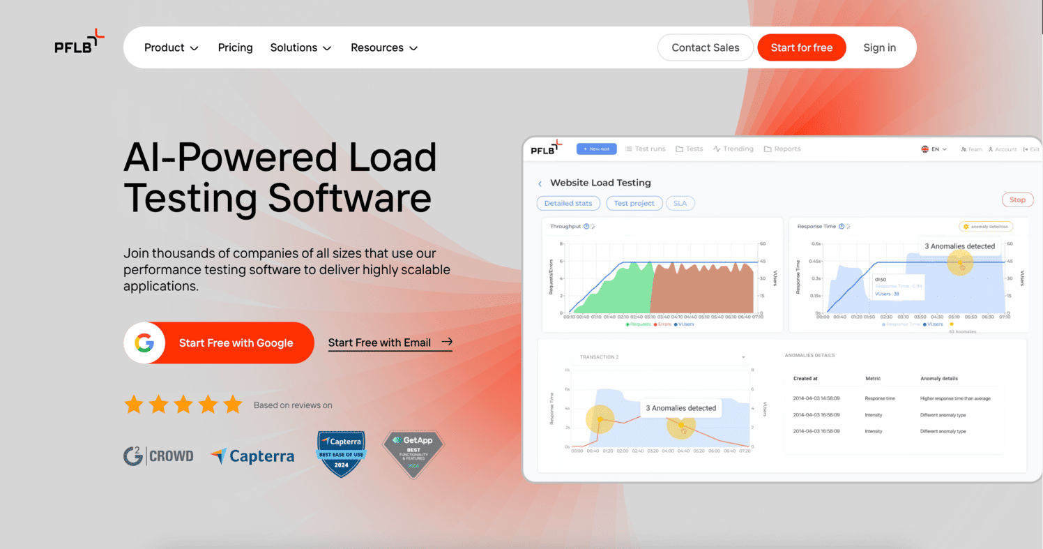 pflb best cloud testing tool