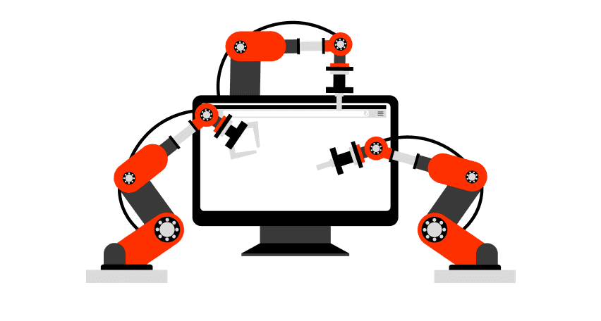 load testing for robotic process automation