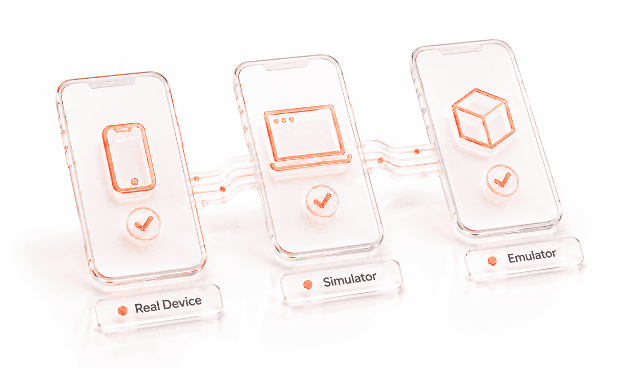 mobile testing real device vs simulator vs emulator testing preview 1