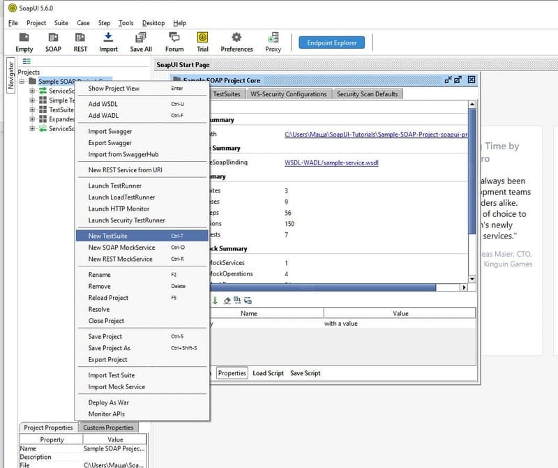 SoapUI Testing