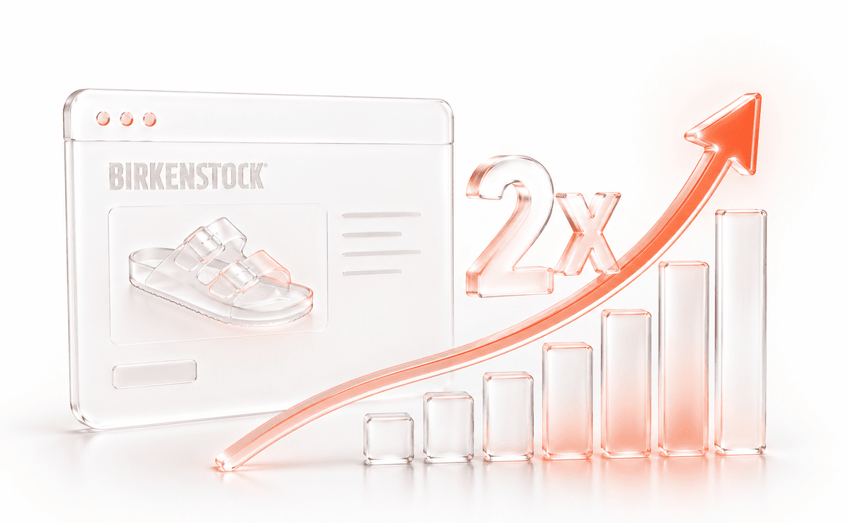 pflb has increased performance of birkenstock site by more than two times ahead of the sales preview