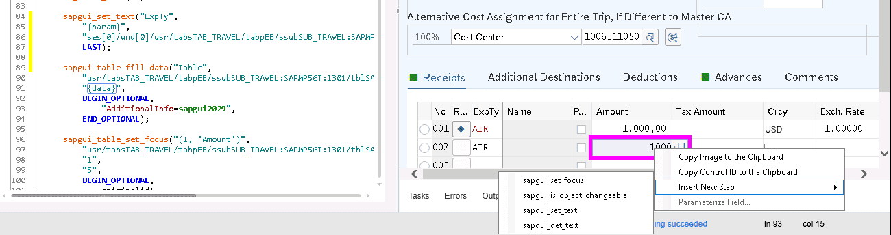 Debugging SAP GUI Scripts 7