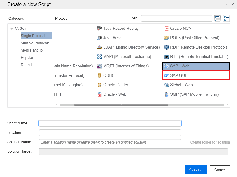 Recording scripts with SAP GUI 1