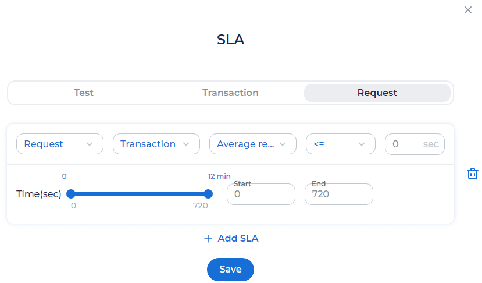 Additional settings PFLB platform 2