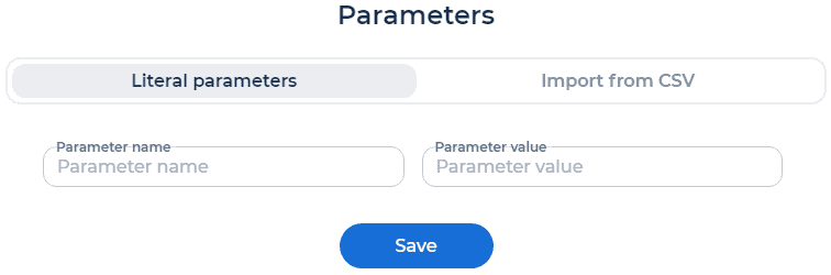 pflb platform specify project parameters 1