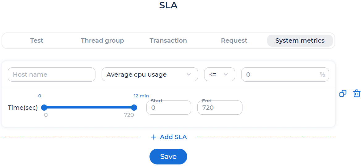 release 1-05 sla system metrics