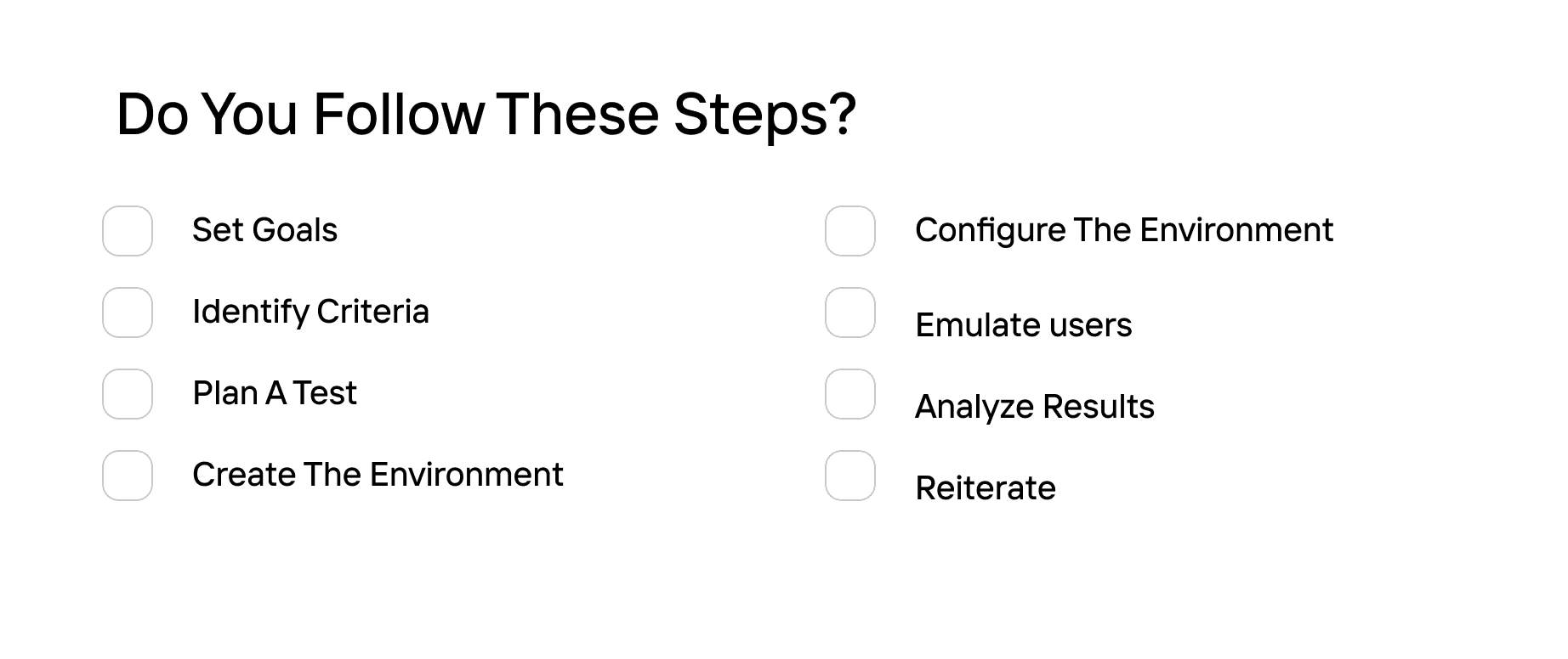 step by step guide to web app performance