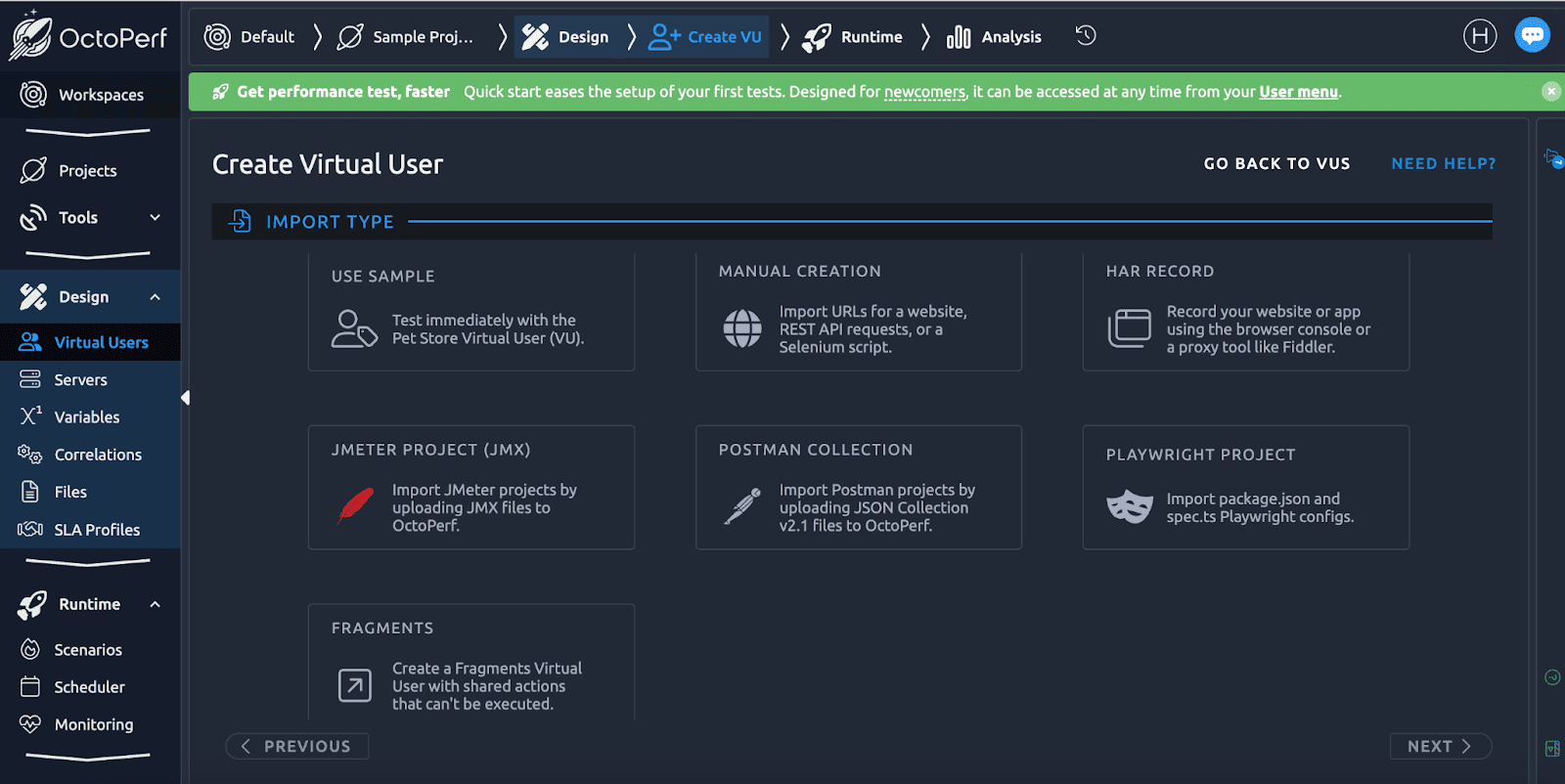 octoperf performance testing tool designed for stress testing web applications