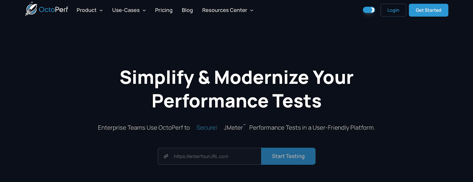 octoperf jmeter cloud service