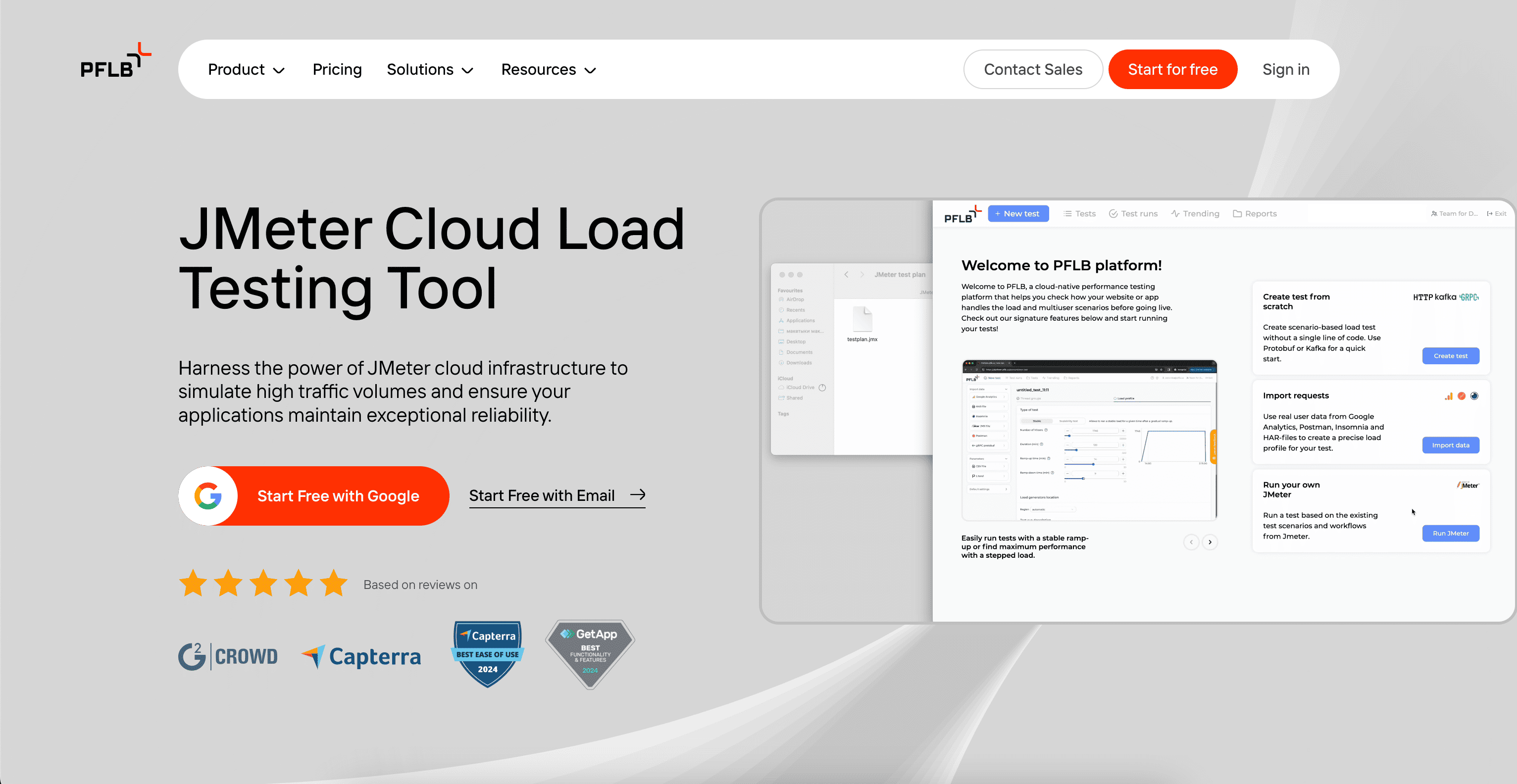 pflb jmeter cloud service