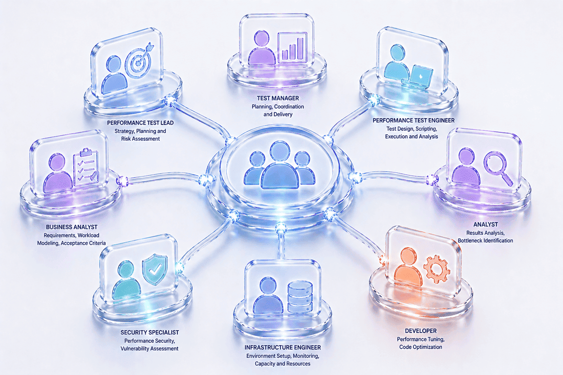 roles and responsibilities of the performance testing team preview