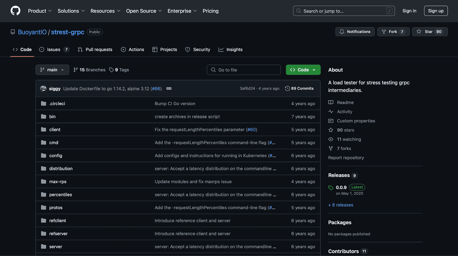 top grpc testing tools for load testing strest grpc