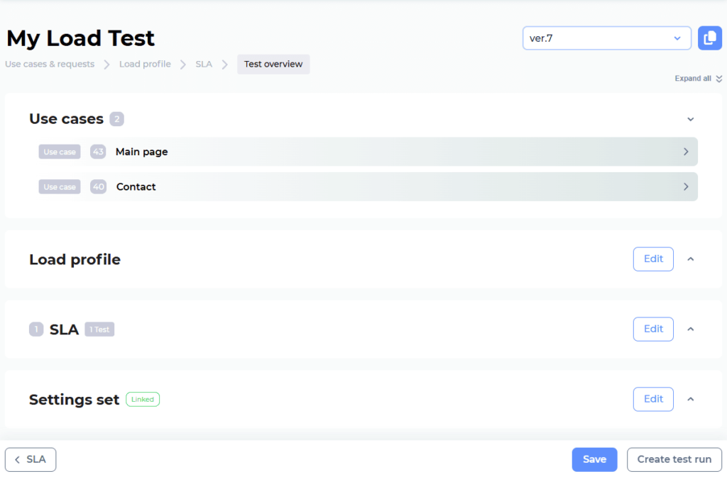release 1-10 test overview cloud
