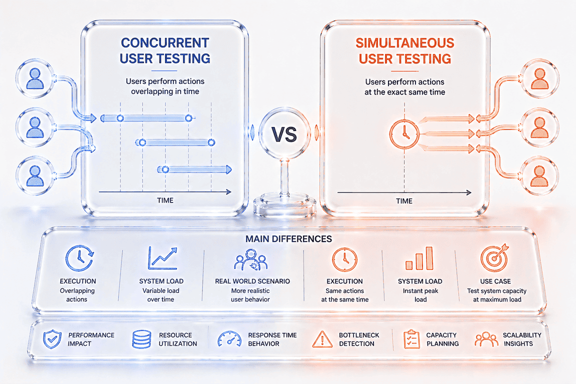 concurrent vs simultaneous user testing main differences explained preview