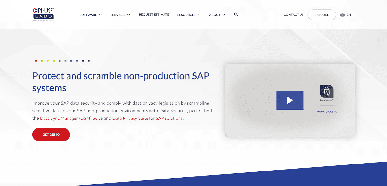 epi use labs data masking tool