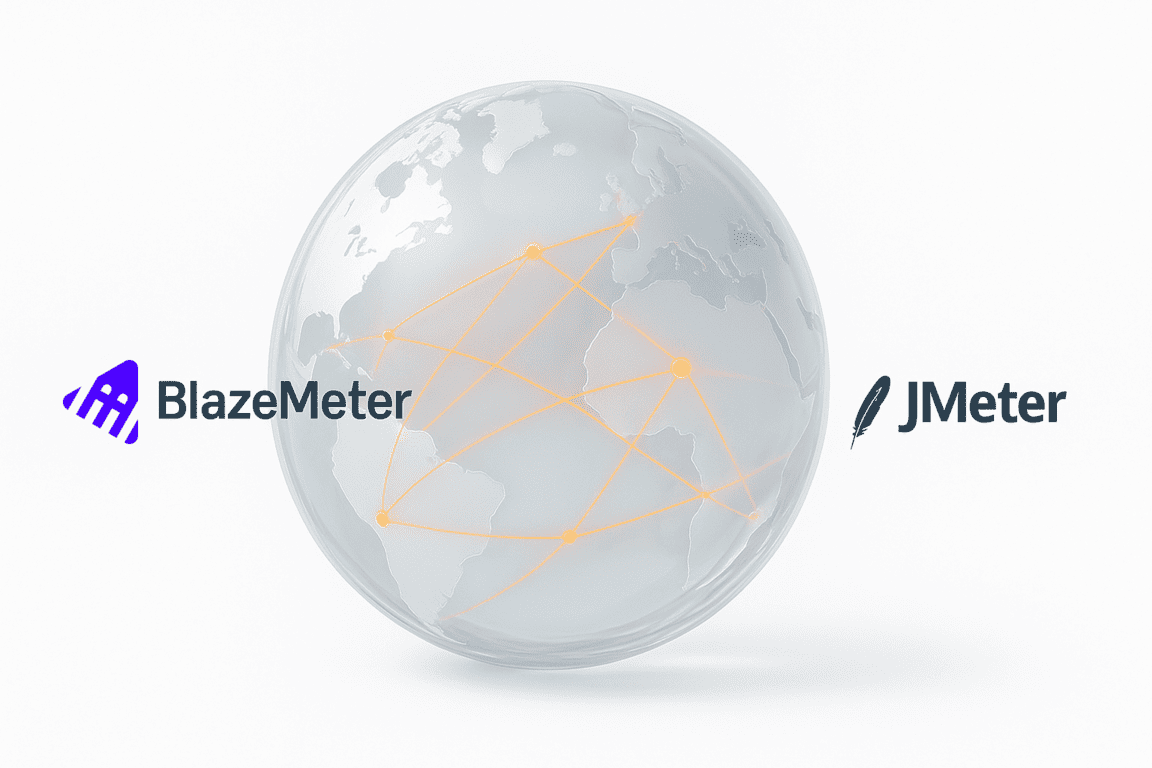 blazemeter jmeter comparison scalability geo distribution