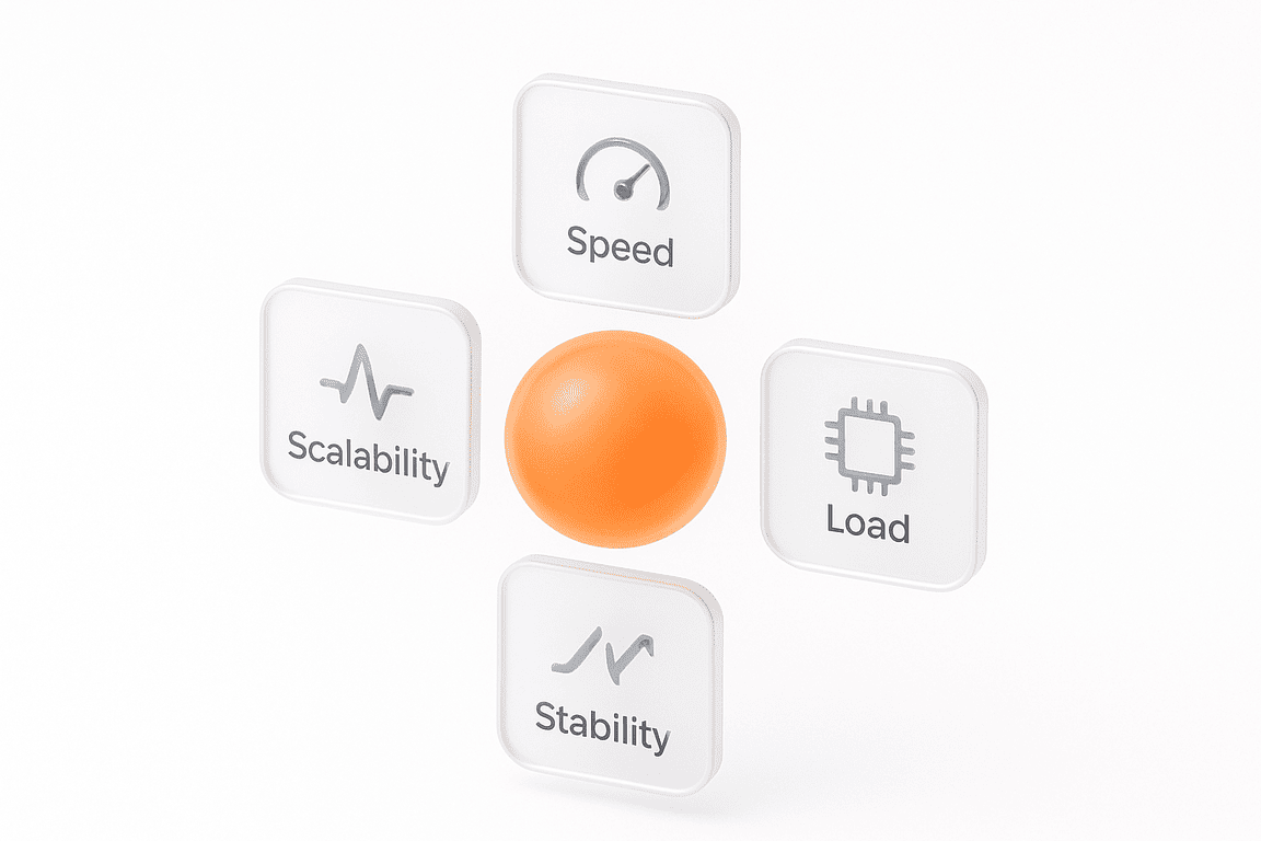 types of performance test metrics