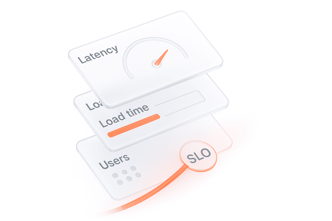 metrics slos for ui load