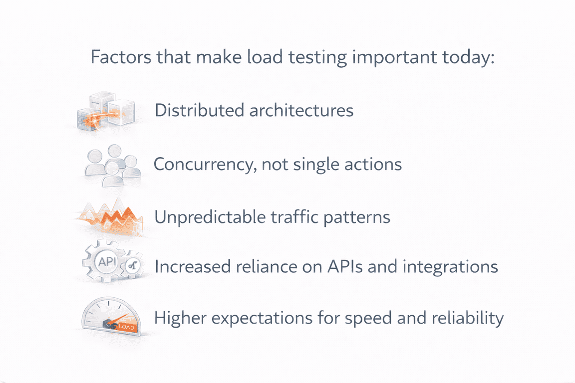 factors that make load testing important today