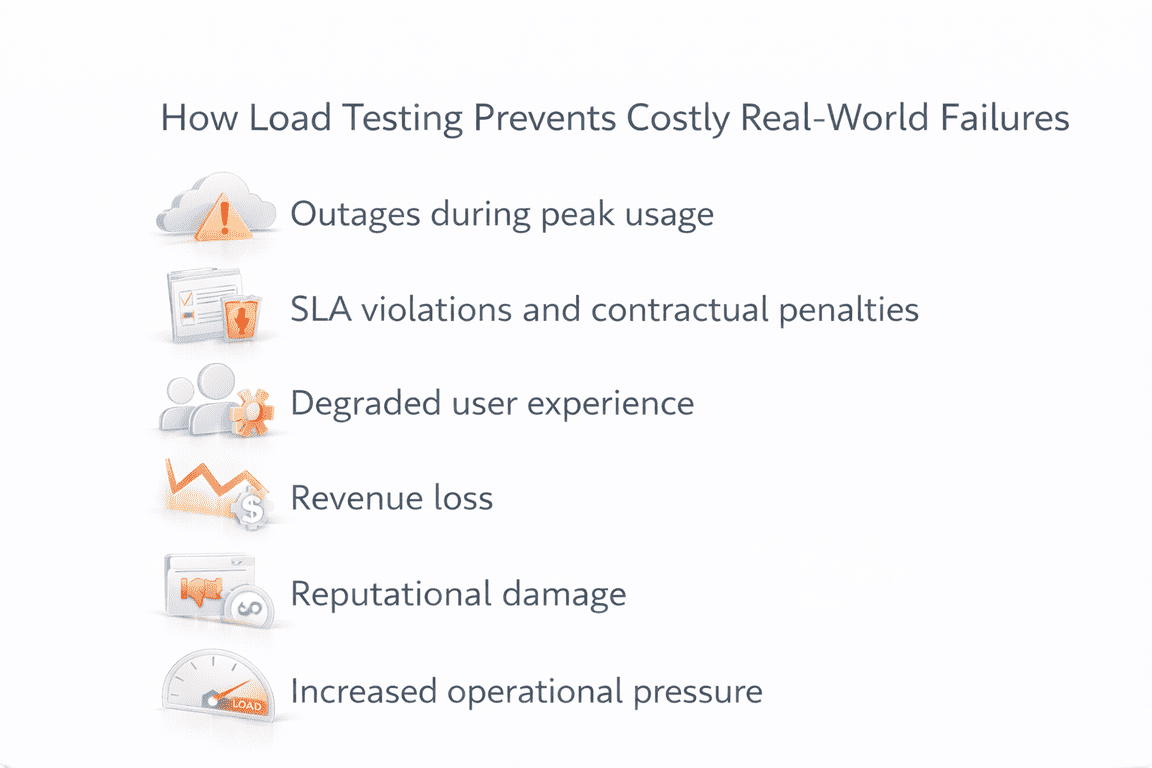 how load testing prevents costly real world failures