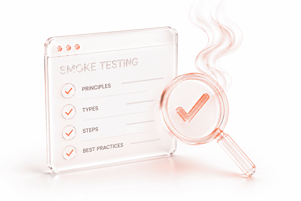 smoke testing principles types steps and best practices preview